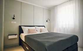 Schlafzimmer im Appartment